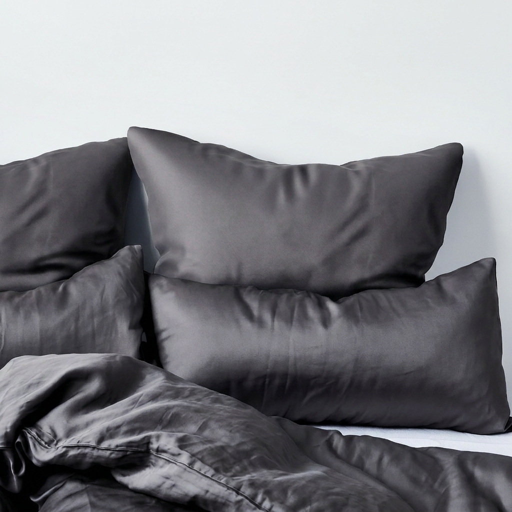 Baumwoll Satin Kissenbezug